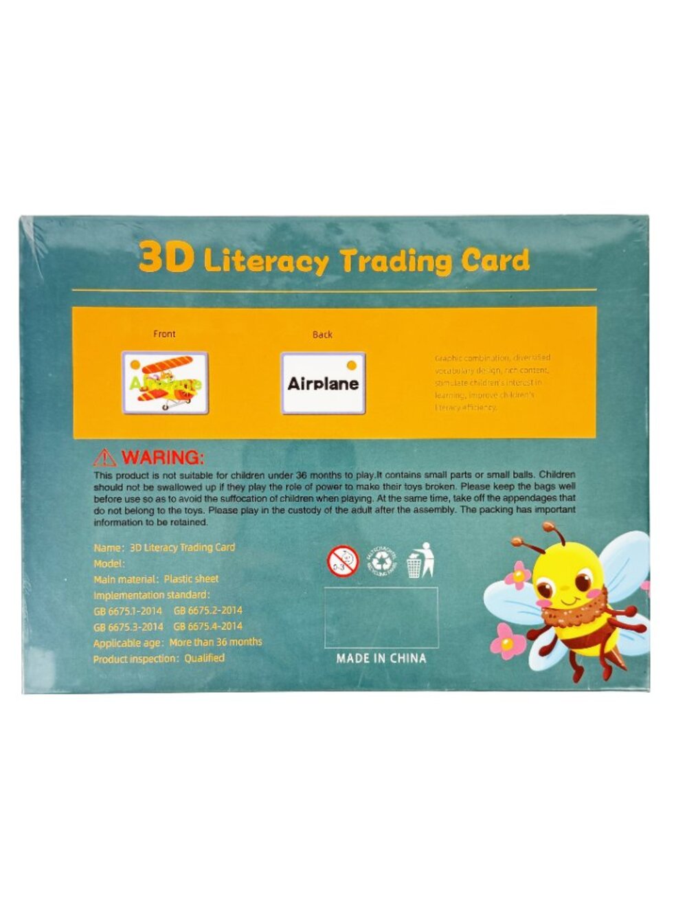100pc 3D Animal Flash Cards, Montessori AR Learning Toy - Picture 7 of 13